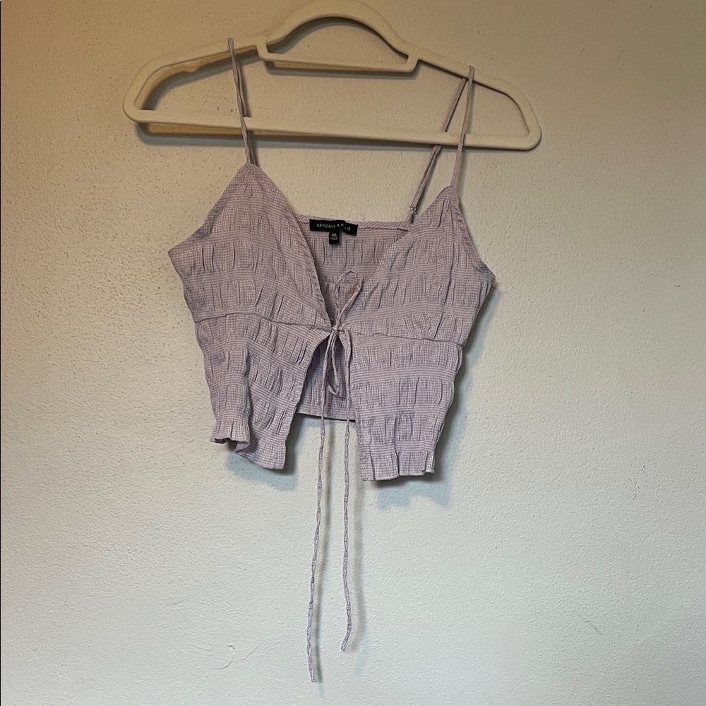 Kendall & Kylie Lilac Tie-Front X 2
